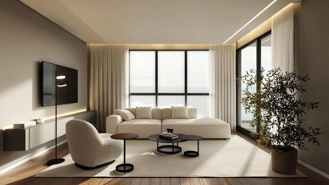 Apartamento com 3 quartos à venda, 139m2 em Centro, Florianopolis - SC - imagem 5 Foto 5 de Apartamento com 3 quartos à venda, 139m2 em Centro, Florianopolis - SC