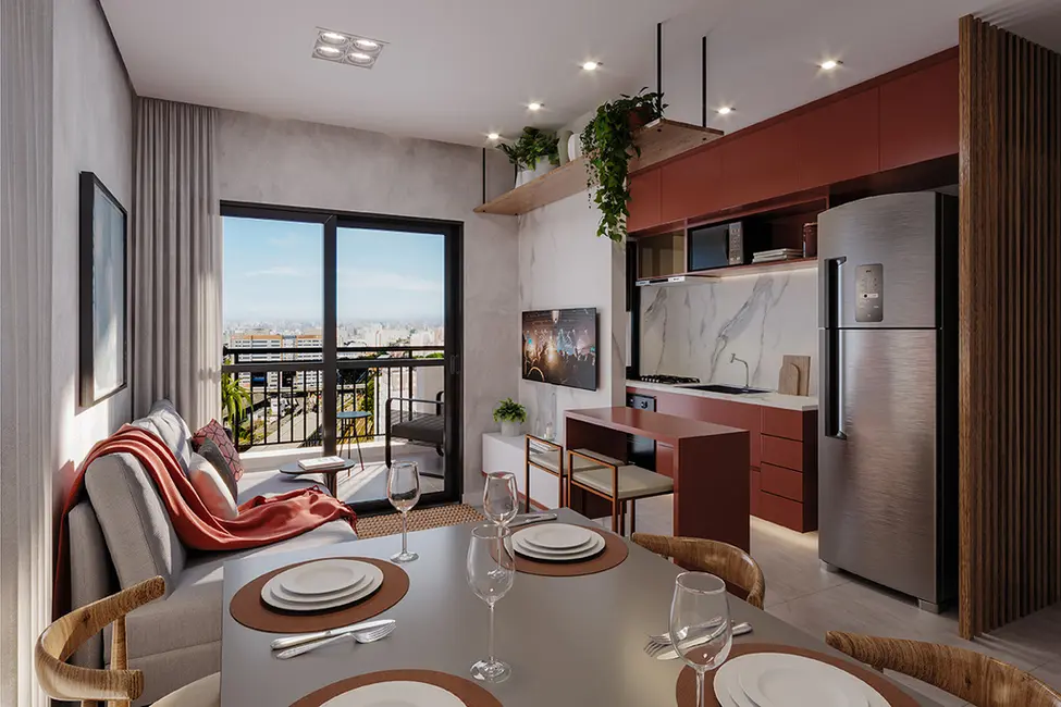 Apartamento com 2 quartos à venda, 38m2 em Belenzinho, São Paulo - SP - imagem 6 Foto 6 de Apartamento com 2 quartos à venda, 38m2 em Belenzinho, São Paulo - SP