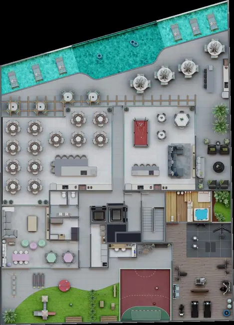 Apartamento com 2 quartos à venda, 72m2 em Dom Bosco, Itajai - SC - imagem 9 Foto 9 de Apartamento com 2 quartos à venda, 72m2 em Dom Bosco, Itajai - SC
