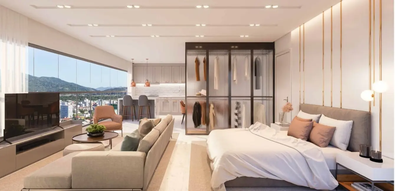 Apartamento com 1 quarto à venda, 46m2 em Porto Belo - SC - imagem 6 Foto 6 de Apartamento com 1 quarto à venda, 46m2 em Porto Belo - SC