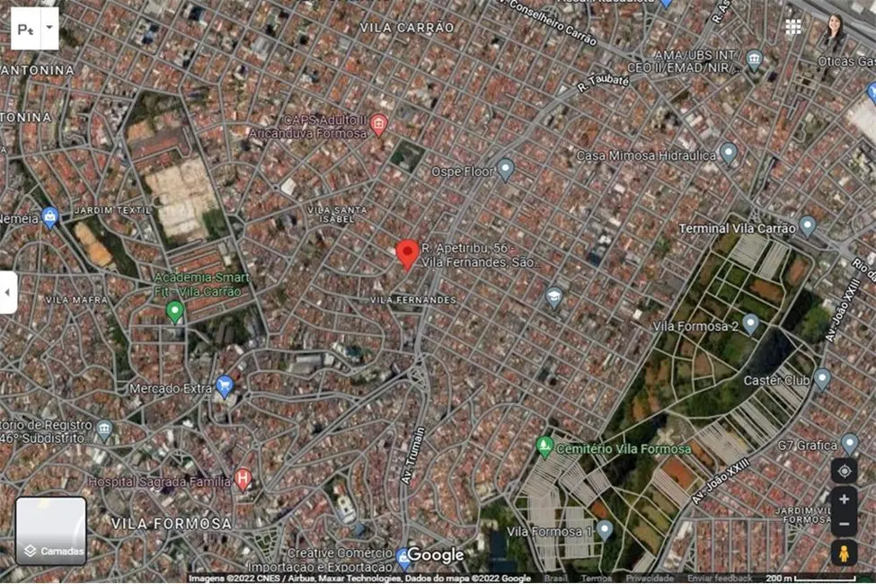 Foto 9 de Terreno / Lote à venda, 221m2 em Vila Formosa, São Paulo - SP