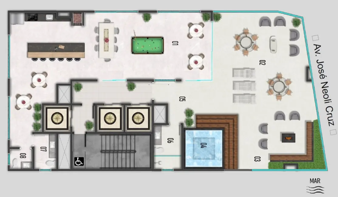 Foto 7 de Apartamento com 2 quartos à venda, 57m2 em Porto Belo - SC