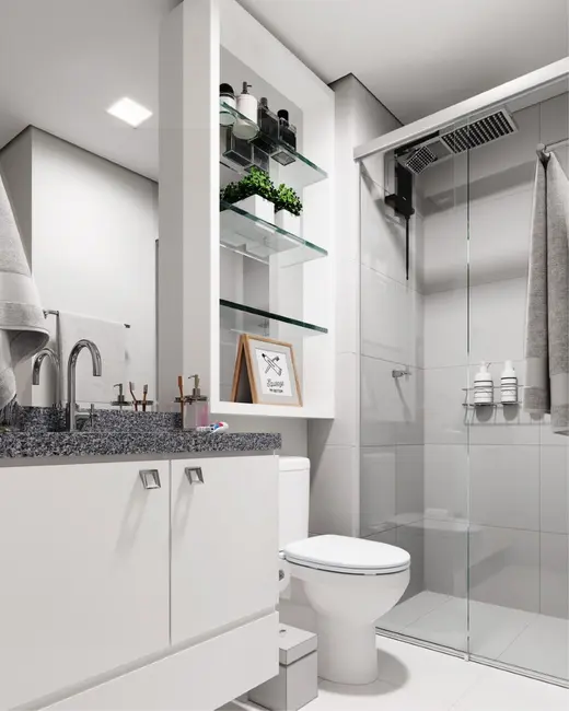 Apartamento com 2 quartos à venda, 46m2 em Prado Velho, Curitiba - PR - imagem 8 Foto 8 de Apartamento com 2 quartos à venda, 46m2 em Prado Velho, Curitiba - PR