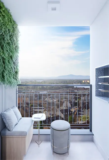 Apartamento com 2 quartos à venda, 46m2 em Prado Velho, Curitiba - PR - imagem 5 Foto 5 de Apartamento com 2 quartos à venda, 46m2 em Prado Velho, Curitiba - PR