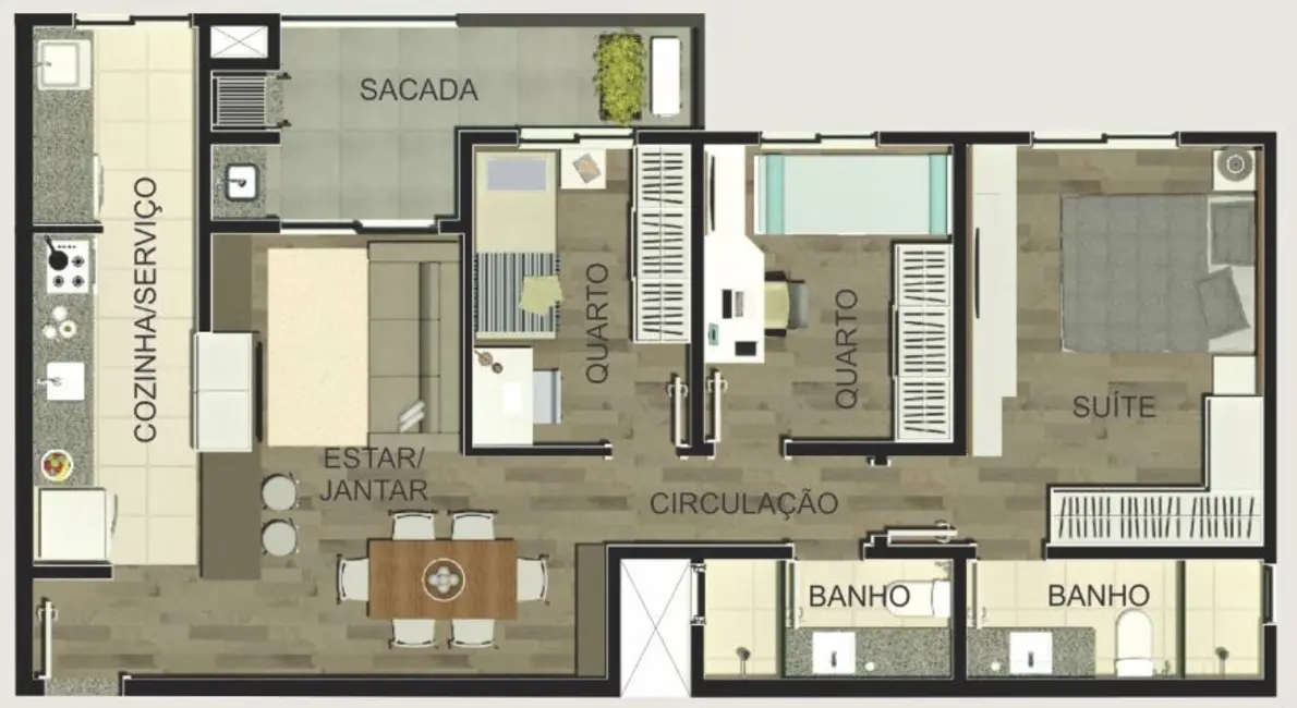 Foto 6 de Cobertura com 4 quartos à venda, 187m2 em Vila Izabel, Curitiba - PR