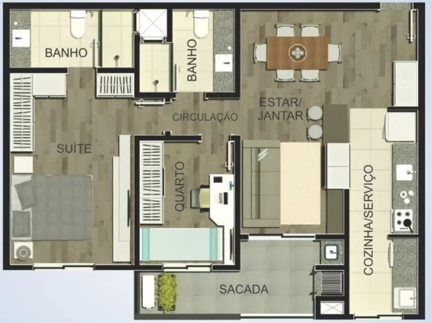 Foto 5 de Cobertura com 4 quartos à venda, 187m2 em Vila Izabel, Curitiba - PR