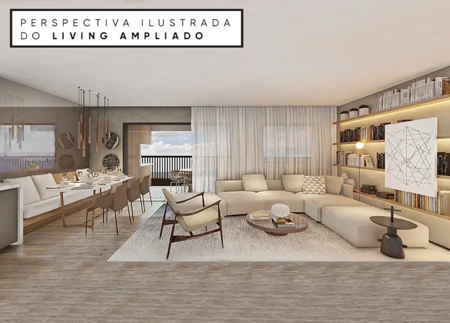 Apartamento com 2 quartos à venda, 136m2 em Moema, São Paulo - SP - imagem 5 Foto 5 de Apartamento com 2 quartos à venda, 136m2 em Moema, São Paulo - SP