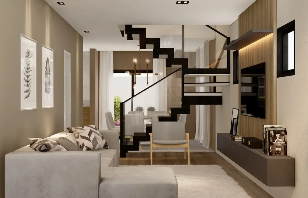 Casa de Condomínio com 3 quartos à venda, 123m2 em Portão, Curitiba - PR - imagem 6 Foto 6 de Casa de Condomínio com 3 quartos à venda, 123m2 em Portão, Curitiba - PR
