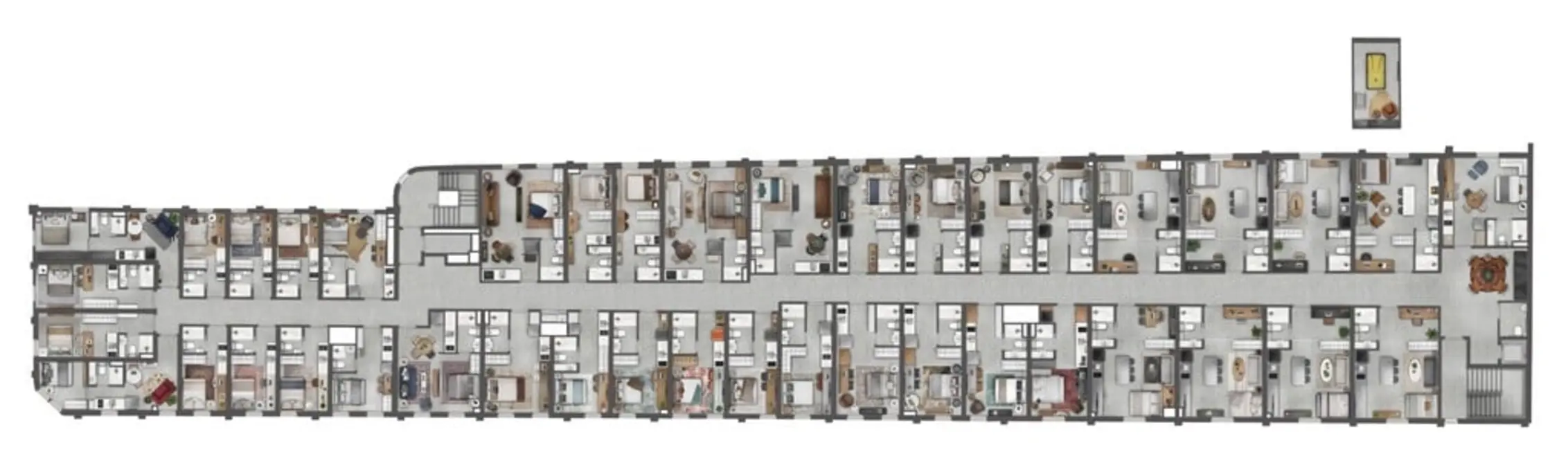 Foto 6 de Apartamento com 1 quarto à venda, 29m2 em Floresta, Porto Alegre - RS