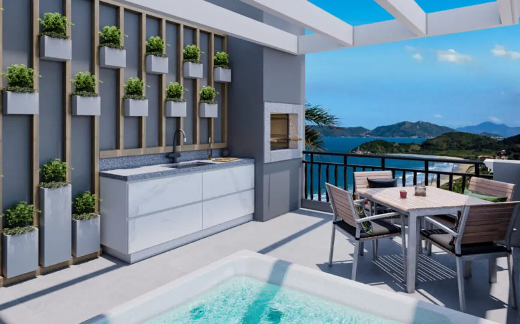 Foto 2 de Apartamento com 2 quartos à venda, 73m2 em Bombinhas - SC