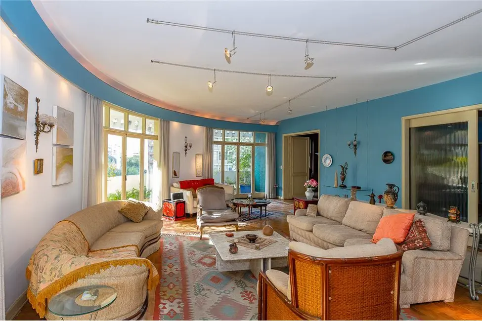 Apartamento com 4 quartos à venda, 500m2 em Higienópolis, São Paulo - SP - imagem 3 Foto 3 de Apartamento com 4 quartos à venda, 500m2 em Higienópolis, São Paulo - SP