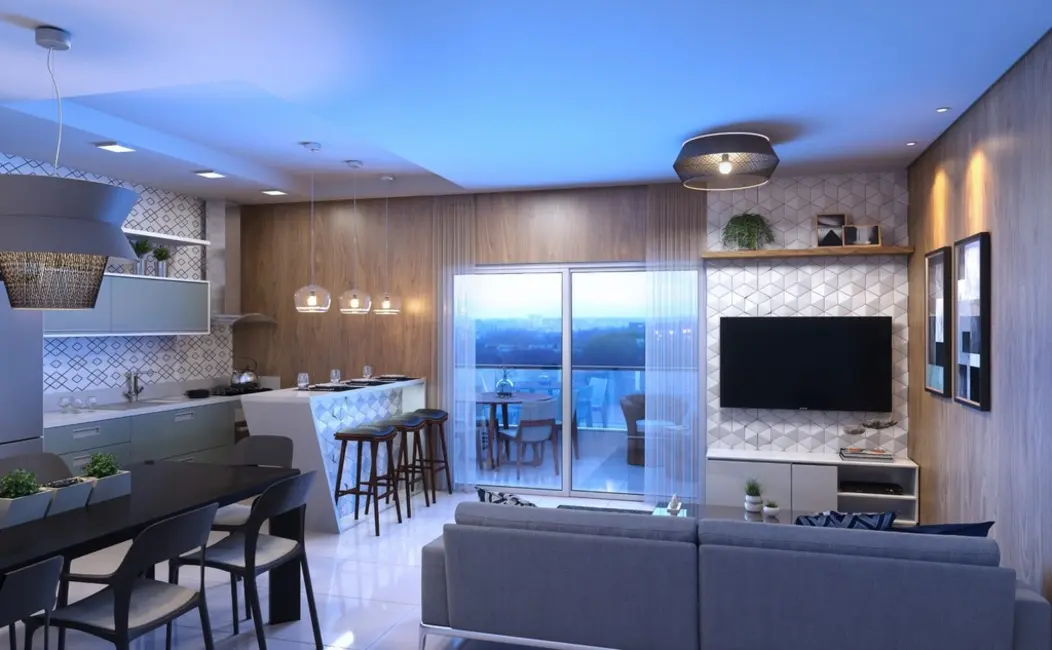 Apartamento com 3 quartos à venda, 99m2 em Bombinhas - SC - imagem 5 Foto 5 de Apartamento com 3 quartos à venda, 99m2 em Bombinhas - SC