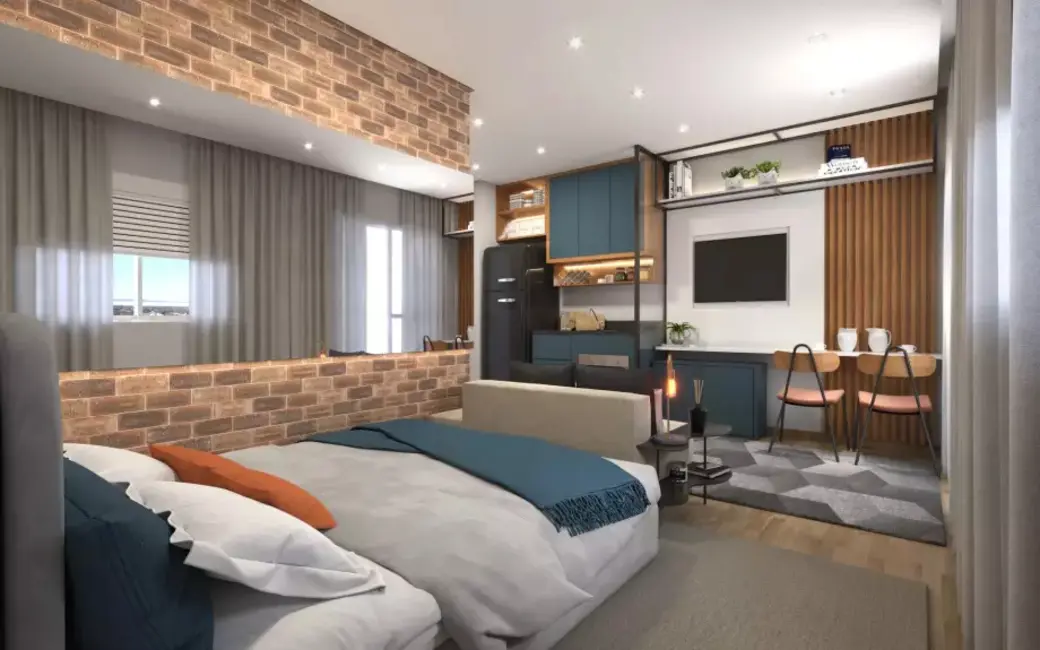 Apartamento com 1 quarto à venda, 31m2 em Pinheiros, São Paulo - SP - imagem 4 Foto 4 de Apartamento com 1 quarto à venda, 31m2 em Pinheiros, São Paulo - SP