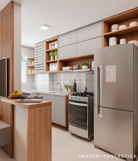 Apartamento com 1 quarto à venda, 45m2 em Vila Industrial, Campinas - SP - imagem 5 Foto 5 de Apartamento com 1 quarto à venda, 45m2 em Vila Industrial, Campinas - SP