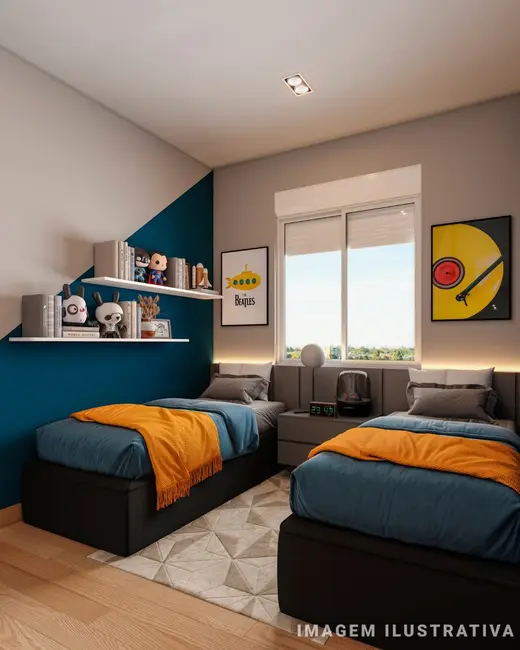 Apartamento com 1 quarto à venda, 45m2 em Vila Industrial, Campinas - SP - imagem 7 Foto 7 de Apartamento com 1 quarto à venda, 45m2 em Vila Industrial, Campinas - SP