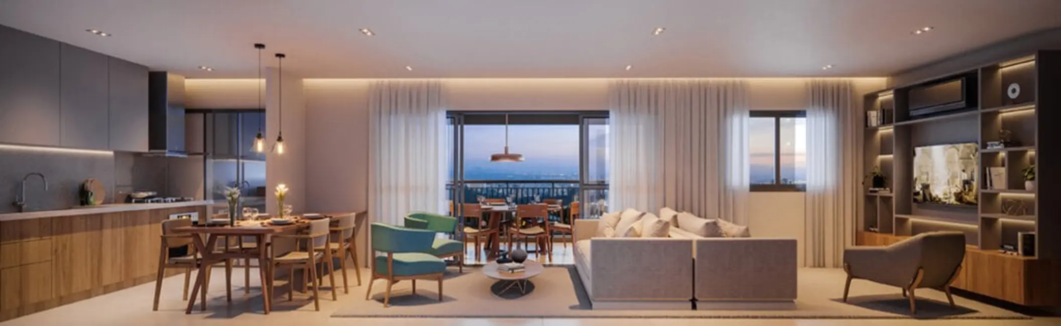 Apartamento com 3 quartos à venda, 122m2 em Tatuapé, São Paulo - SP - imagem 4 Foto 4 de Apartamento com 3 quartos à venda, 122m2 em Tatuapé, São Paulo - SP