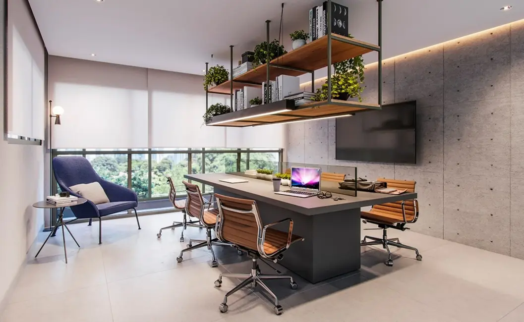 Apartamento com 1 quarto à venda, 21m2 em Campo Belo, São Paulo - SP - imagem 3 Foto 3 de Apartamento com 1 quarto à venda, 21m2 em Campo Belo, São Paulo - SP