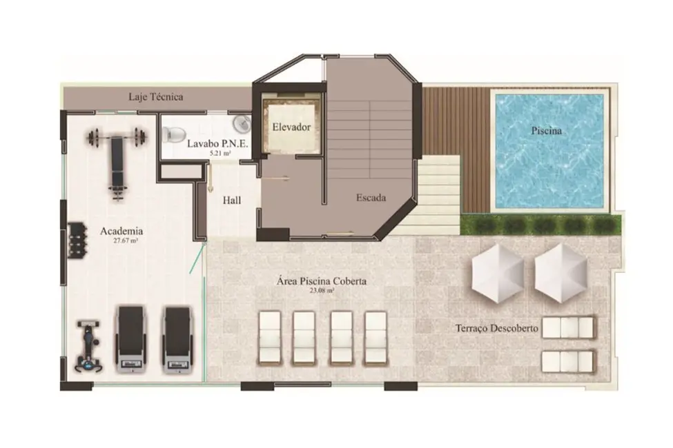 Apartamento com 3 quartos à venda, 111m2 em Centro, Balneario Camboriu - SC - imagem 7 Foto 7 de Apartamento com 3 quartos à venda, 111m2 em Centro, Balneario Camboriu - SC