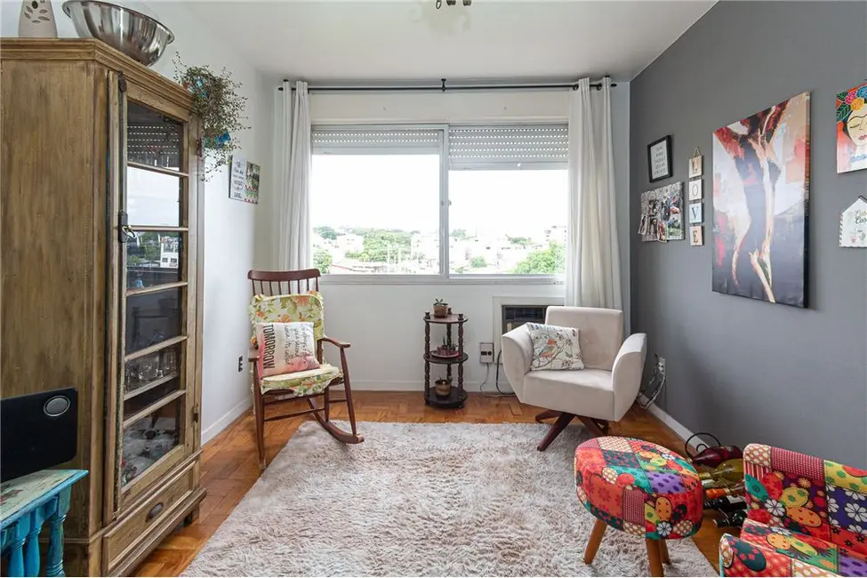 Foto 3 de Apartamento com 3 quartos à venda, 72m2 em Cristal, Porto Alegre - RS