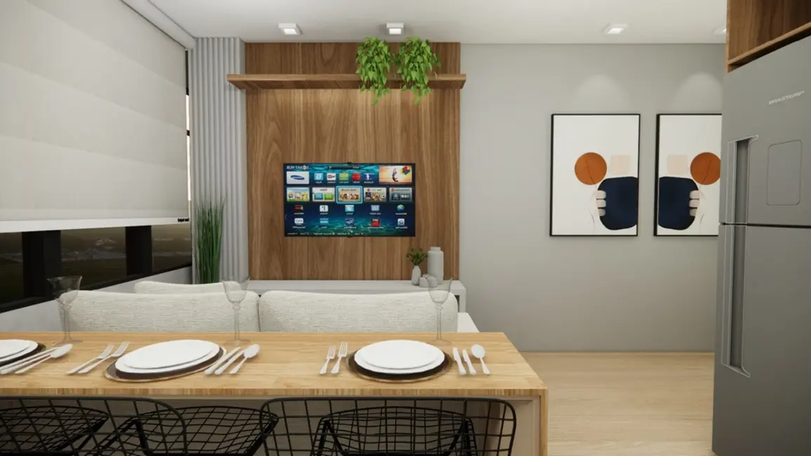 Foto 2 de Apartamento com 1 quarto à venda, 57m2 em Centro, Florianopolis - SC