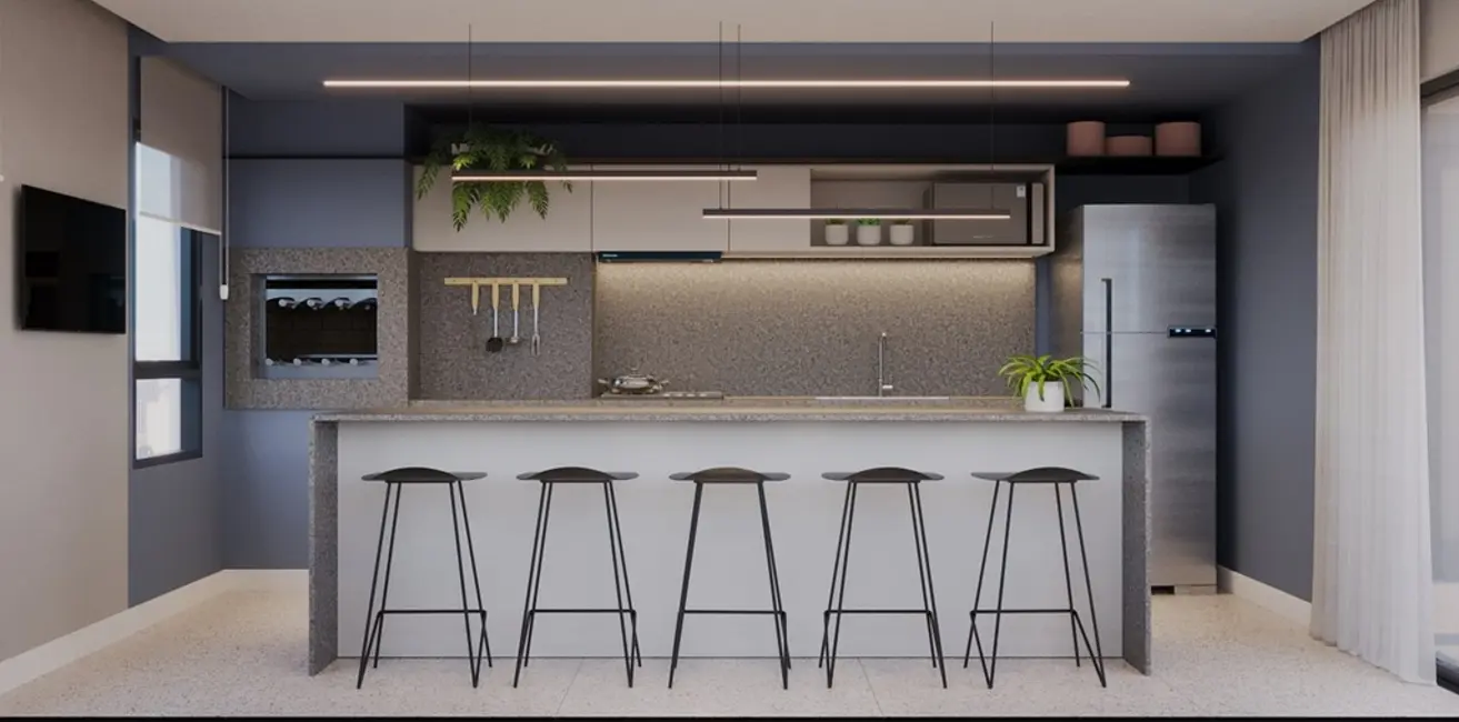 Foto 5 de Apartamento com 2 quartos à venda, 52m2 em Curitiba - PR