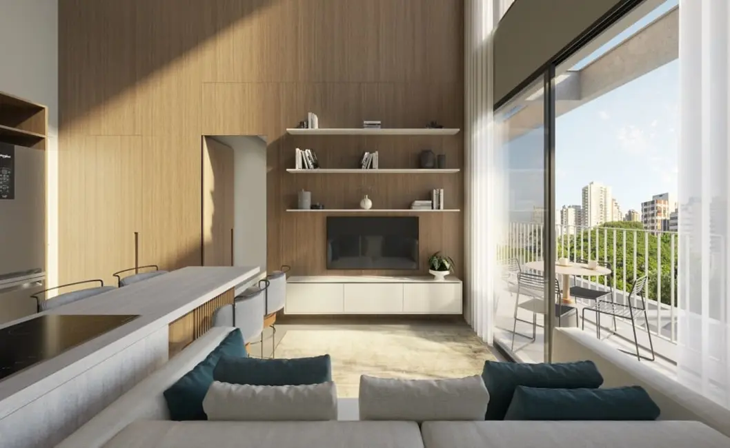 Apartamento com 1 quarto à venda, 42m2 em Três Figueiras, Porto Alegre - RS - imagem 8 Foto 8 de Apartamento com 1 quarto à venda, 42m2 em Três Figueiras, Porto Alegre - RS