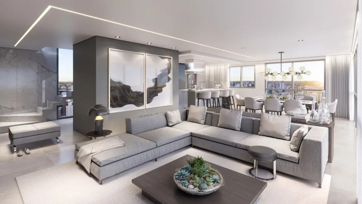 Apartamento com 4 quartos à venda, 236m2 em Juvevê, Curitiba - PR - imagem 9 Foto 9 de Apartamento com 4 quartos à venda, 236m2 em Juvevê, Curitiba - PR