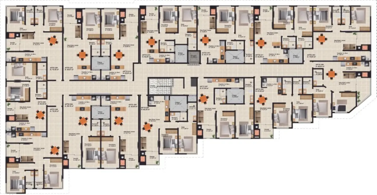 Foto 3 de Apartamento com 1 quarto à venda, 56m2 em Ingleses do Rio Vermelho, Florianopolis - SC