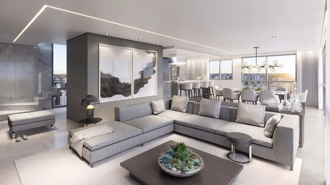 Apartamento com 4 quartos à venda, 219m2 em Juvevê, Curitiba - PR - imagem 9 Foto 9 de Apartamento com 4 quartos à venda, 219m2 em Juvevê, Curitiba - PR