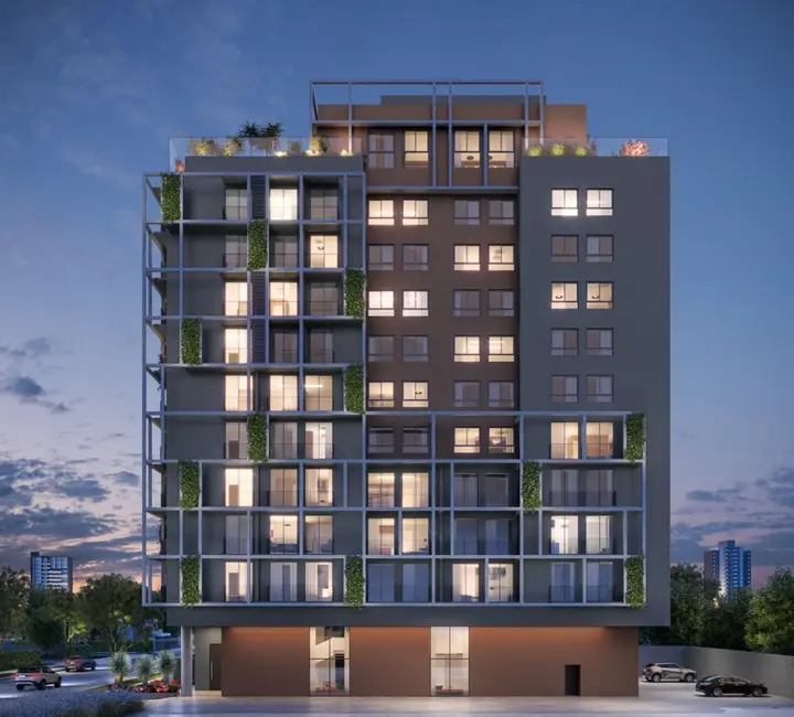 Foto 2 de Apartamento com 2 quartos à venda, 62m2 em Centro Cívico, Curitiba - PR