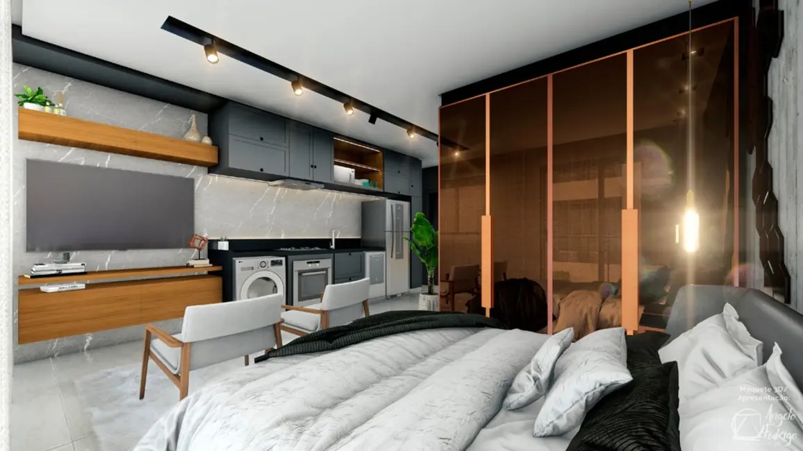 Foto 6 de Apartamento com 1 quarto à venda, 32m2 em Santo Antônio de Lisboa, Florianopolis - SC