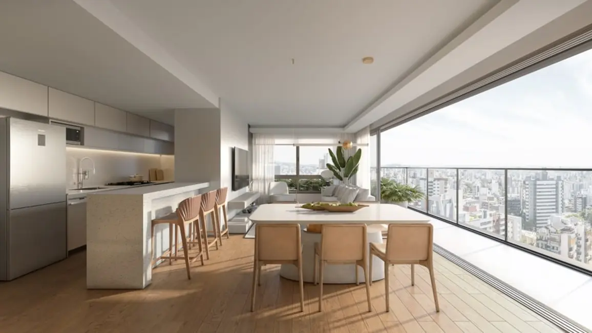 Apartamento com 3 quartos à venda, 109m2 em Petrópolis, Porto Alegre - RS - imagem 6 Foto 6 de Apartamento com 3 quartos à venda, 109m2 em Petrópolis, Porto Alegre - RS