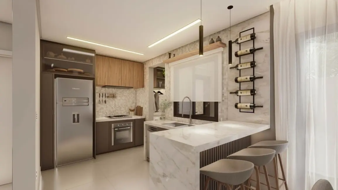 Foto 9 de Casa de Condomínio com 3 quartos à venda, 138m2 em Uberaba, Curitiba - PR