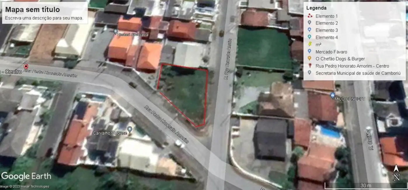 Foto 2 de Terreno / Lote à venda, 450m2 em Centro, Camboriu - SC