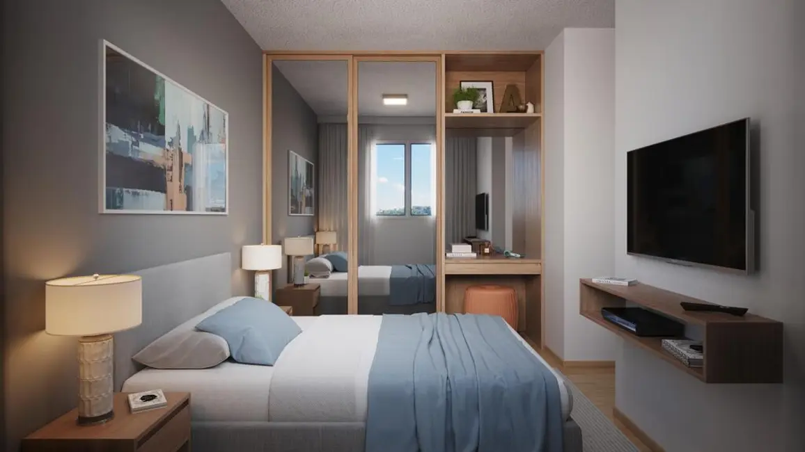 Apartamento com 2 quartos à venda, 42m2 em Chácaras São Pedro, Aparecida De Goiania - GO - imagem 6 Foto 6 de Apartamento com 2 quartos à venda, 42m2 em Chácaras São Pedro, Aparecida De Goiania - GO