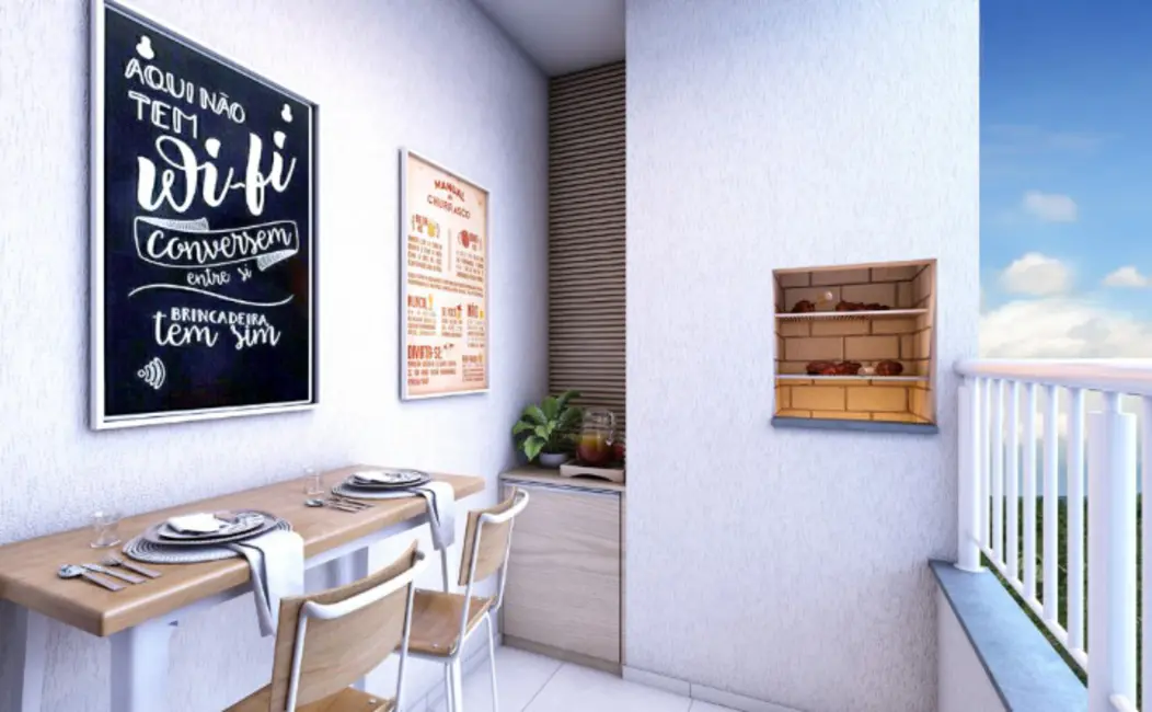 Foto 7 de Apartamento com 2 quartos à venda, 46m2 em Bela Vista, Palhoca - SC