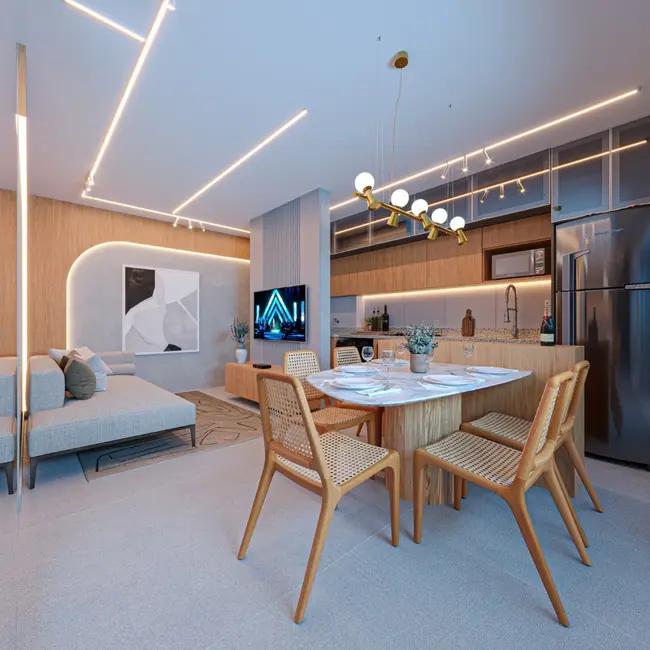 Foto 5 de Apartamento com 3 quartos à venda, 62m2 em Jardim Ipê, Goiania - GO