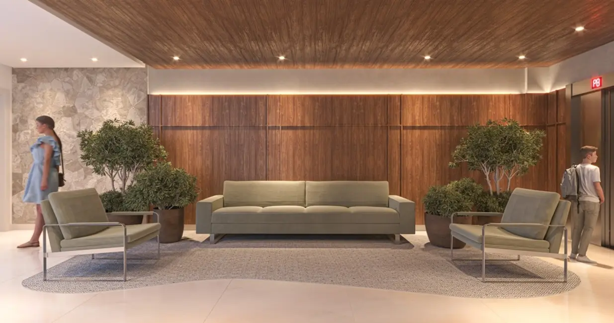 Apartamento com 3 quartos à venda, 62m2 em Jardim Ipê, Goiania - GO - imagem 3 Foto 3 de Apartamento com 3 quartos à venda, 62m2 em Jardim Ipê, Goiania - GO