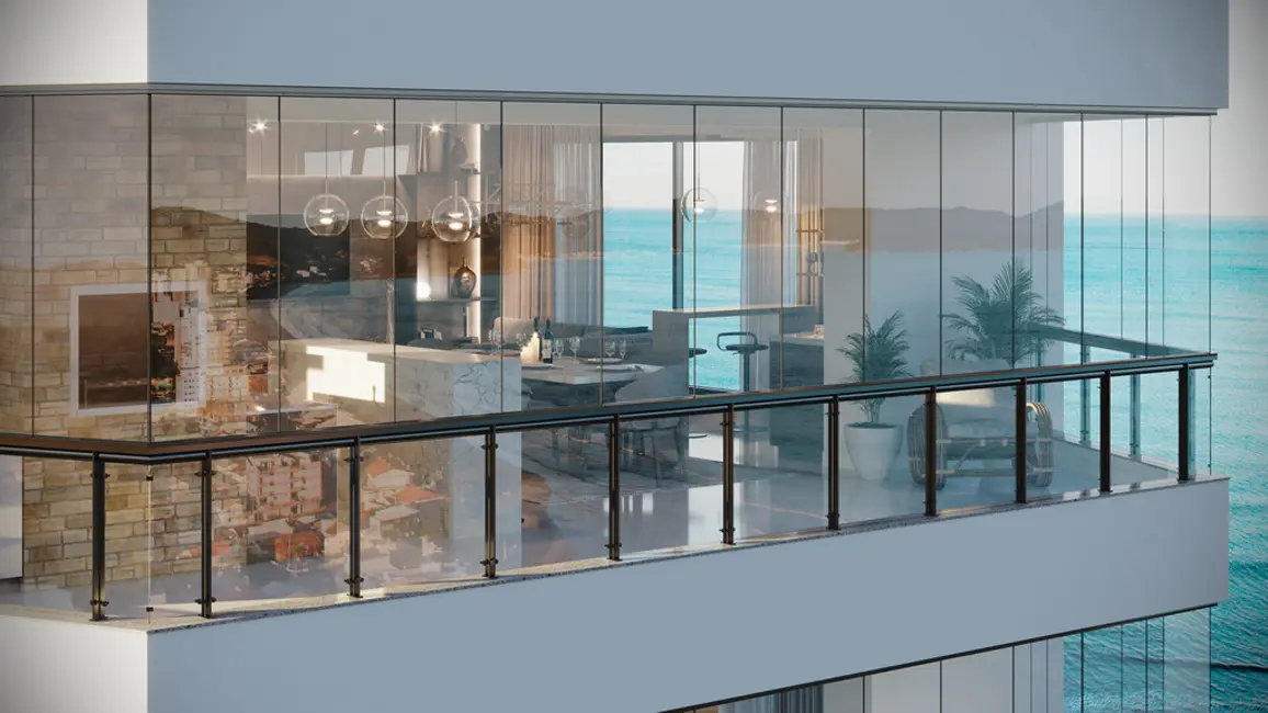 Foto 5 de Apartamento com 4 quartos à venda, 196m2 em Meia Praia, Itapema - SC