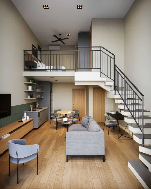 Foto 5 de Apartamento com 1 quarto à venda, 63m2 em Saco Grande, Florianopolis - SC