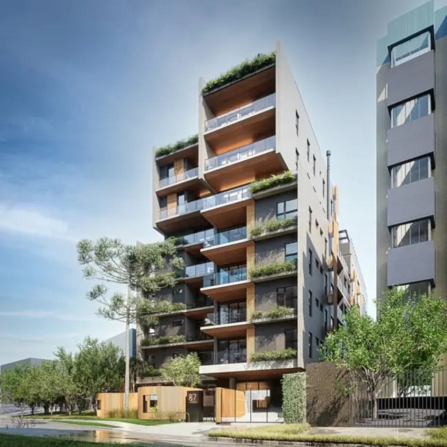 Foto 2 de Apartamento com 4 quartos à venda, 137m2 em Juvevê, Curitiba - PR