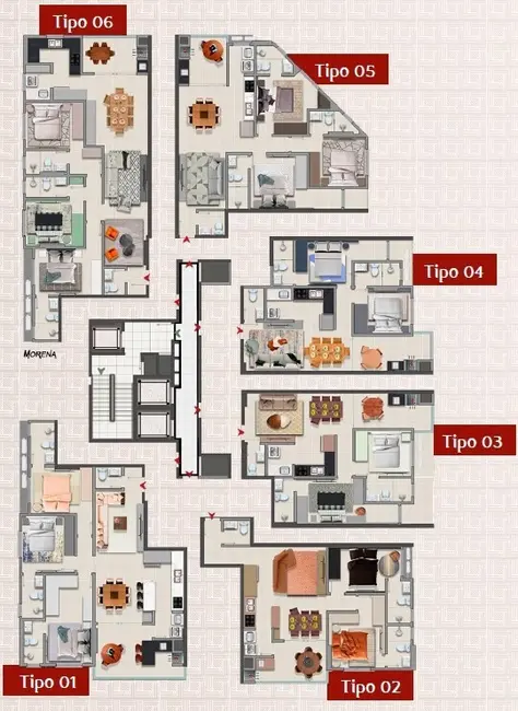 Foto 5 de Apartamento com 2 quartos à venda, 78m2 em Porto Belo - SC
