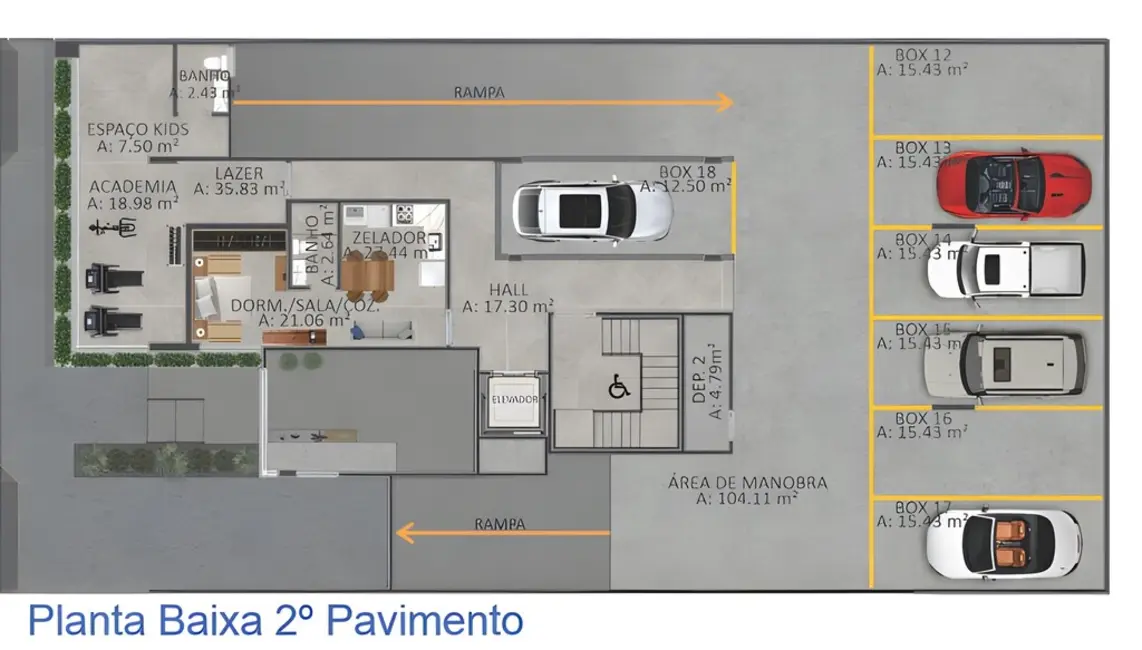 Apartamento com 2 quartos à venda, 138m2 em Capao Da Canoa - RS - imagem 9 Foto 9 de Apartamento com 2 quartos à venda, 138m2 em Capao Da Canoa - RS