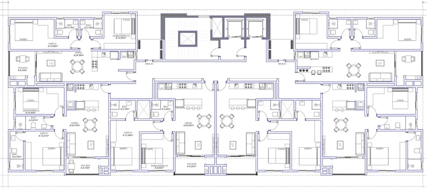 Foto 3 de Apartamento com 2 quartos à venda, 65m2 em Itapema - SC
