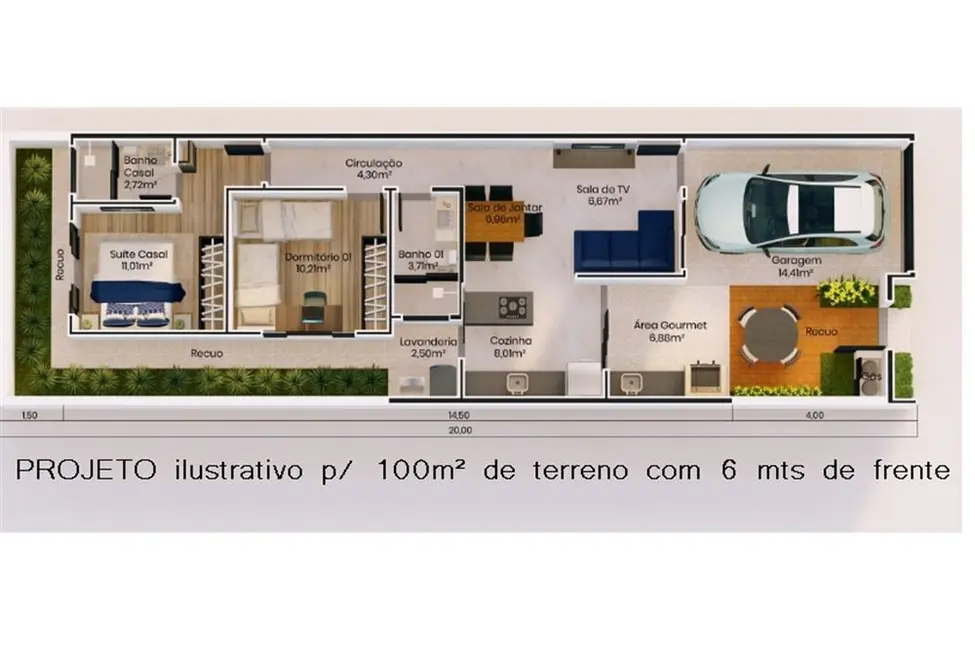 Casa à venda, 60m2 em Parque São Luís, São Paulo - SP - imagem 2 Foto 2 de Casa à venda, 60m2 em Parque São Luís, São Paulo - SP