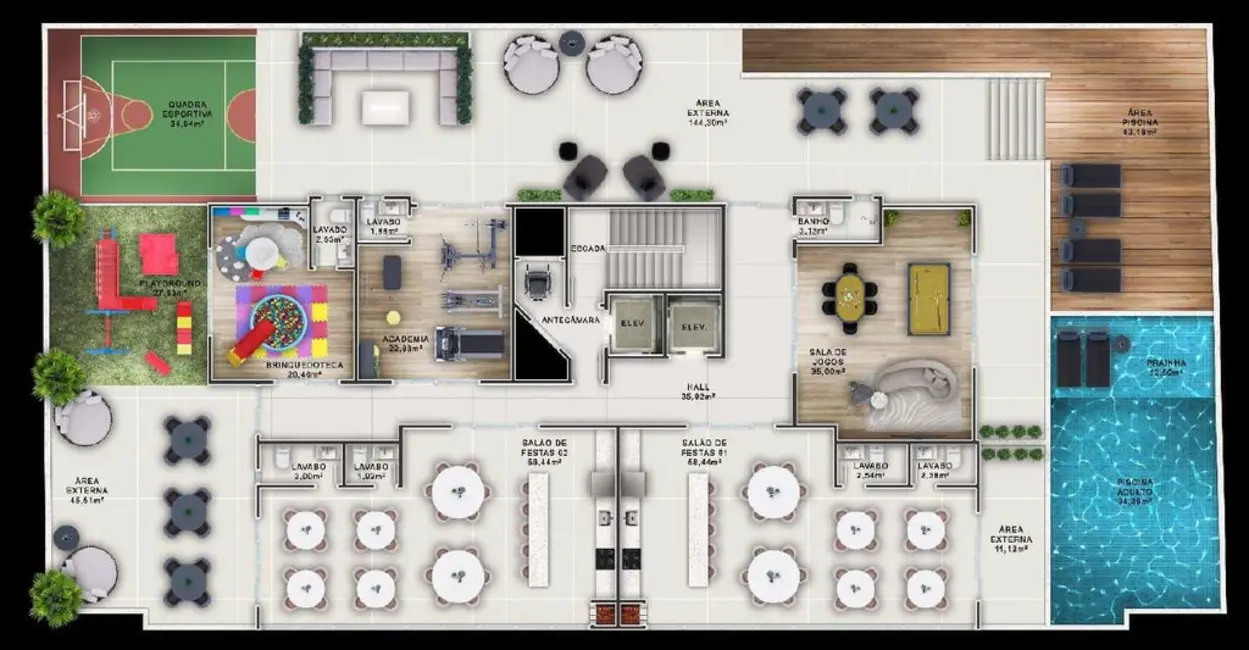 Foto 8 de Apartamento com 2 quartos à venda, 69m2 em Itapema - SC