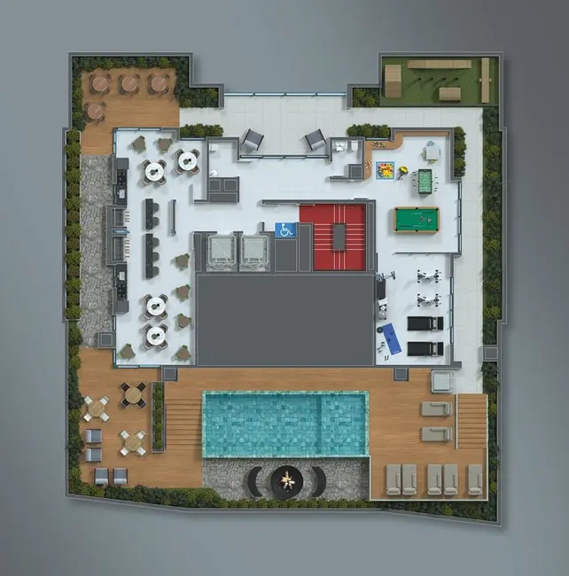 Apartamento com 2 quartos à venda, 98m2 em Capao Da Canoa - RS - imagem 9 Foto 9 de Apartamento com 2 quartos à venda, 98m2 em Capao Da Canoa - RS