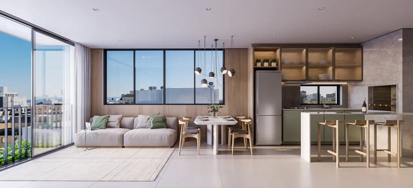 Apartamento com 3 quartos à venda, 82m2 em Capao Da Canoa - RS - imagem 4 Foto 4 de Apartamento com 3 quartos à venda, 82m2 em Capao Da Canoa - RS