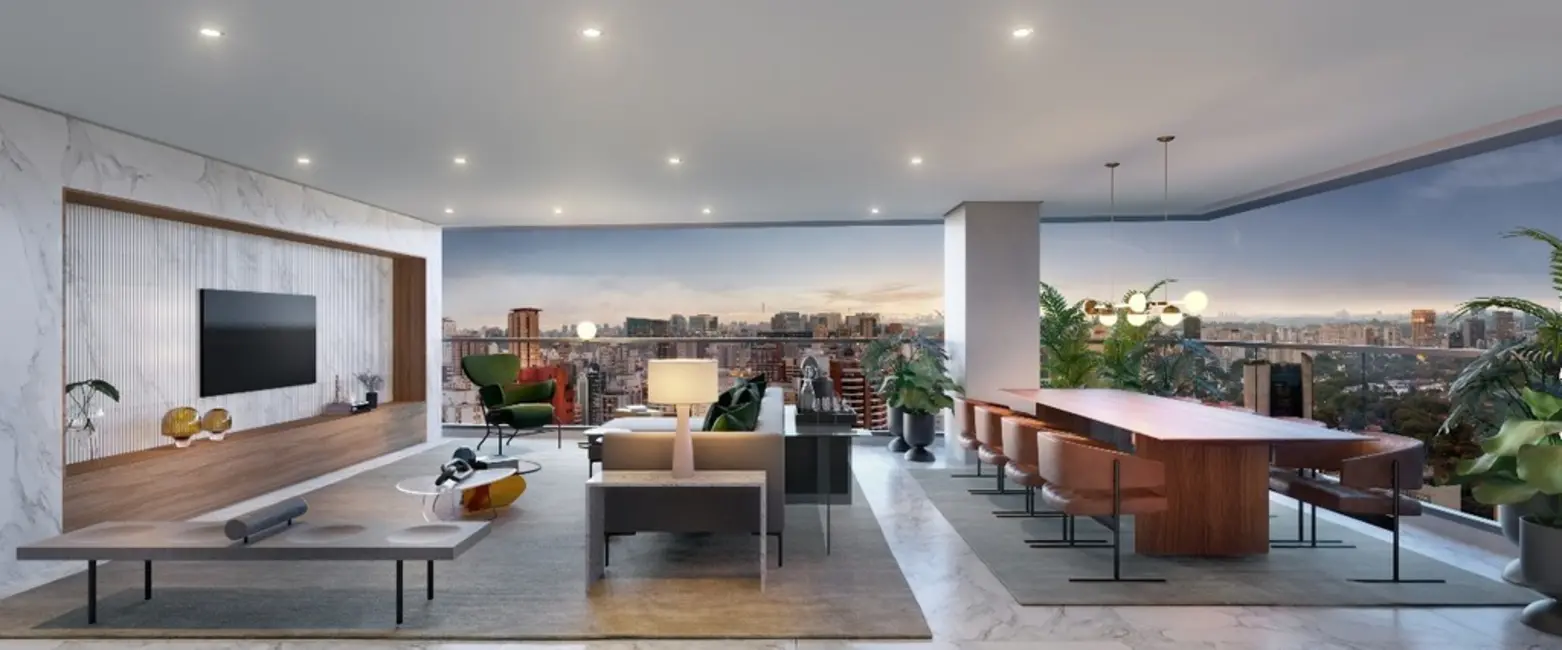 Apartamento com 2 quartos à venda, 206m2 em Itaim Bibi, São Paulo - SP - imagem 4 Foto 4 de Apartamento com 2 quartos à venda, 206m2 em Itaim Bibi, São Paulo - SP