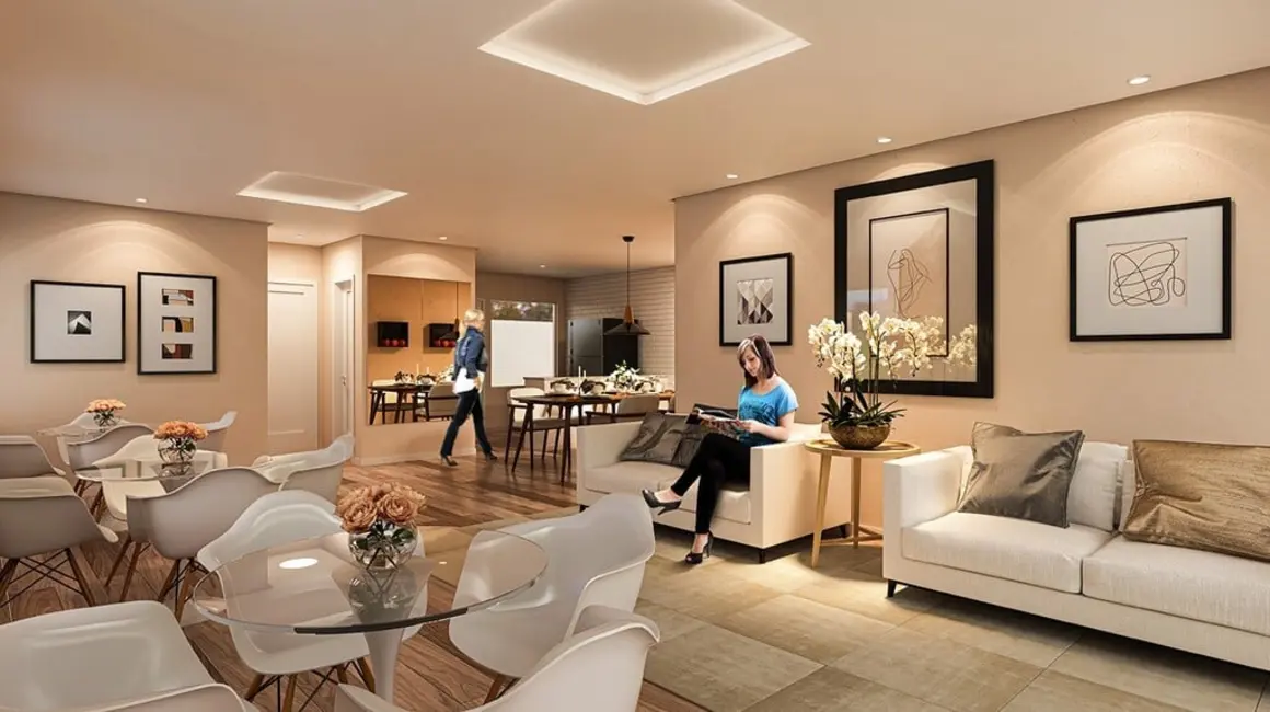 Foto 3 de Apartamento com 2 quartos à venda, 57m2 em Vila Valparaíso, Santo Andre - SP